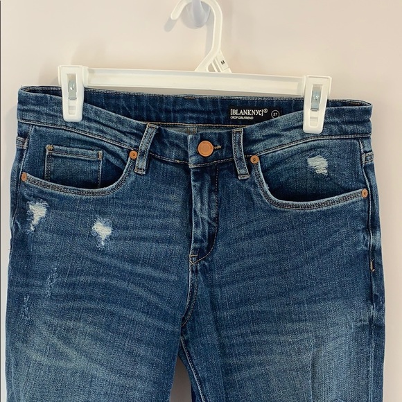 COPY - SOUTH MOON UNDER Cropped Girlfriend Jeans - Picture 7 of 15